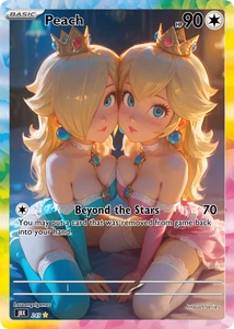 Peach STD waifu card — LAG-01