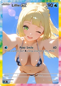 Lillie STD waifu card — LAG-01