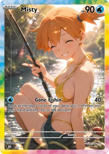 Misty STD waifu card — LAG-01