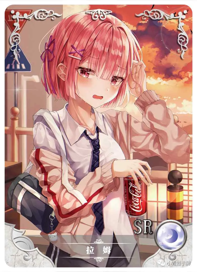 Ram SR waifu card — Re:Zero