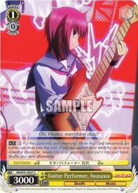 Iwasawa C waifu card — Weiss Schwarz