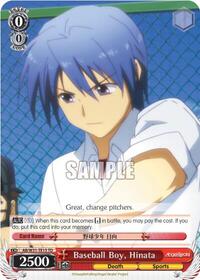 Hinata TrialDeck waifu card — Weiss Schwarz