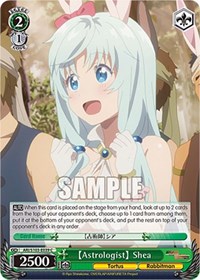 [Astrologist] Shea C waifu card — Weiss Schwarz