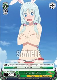 Swimsuit Shea C waifu card — Weiss Schwarz