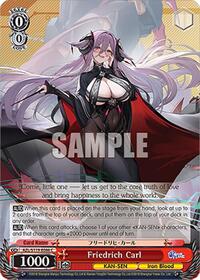 Friedrich Carl C waifu card — Weiss Schwarz