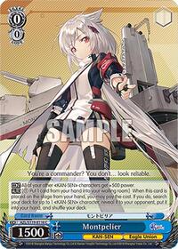 Montpelier C waifu card — Weiss Schwarz
