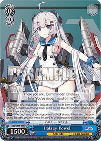 Halsey Powell C waifu card — Weiss Schwarz