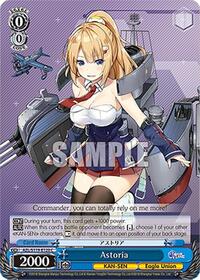 Astoria C waifu card — Weiss Schwarz