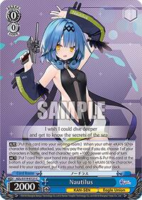 Nautilus C waifu card — Weiss Schwarz