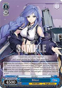 Biloxi C waifu card — Weiss Schwarz