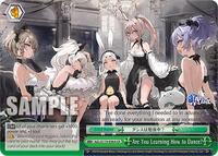 Are You Learning How to Dance? CR waifu card — Weiss Schwarz