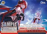 This Path is for You to Decide CR waifu card — Weiss Schwarz