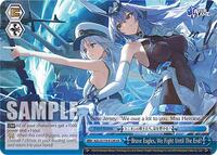 We Fight Until The End! CR waifu card — Weiss Schwarz