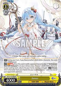 Janus R waifu card — Weiss Schwarz