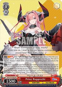 Prinz Rupprecht R waifu card — Weiss Schwarz
