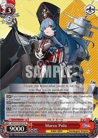 Marco Polo R waifu card — Weiss Schwarz