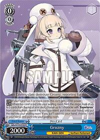 Grozny R waifu card — Weiss Schwarz