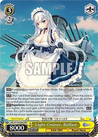 Belfast RR waifu card — Weiss Schwarz
