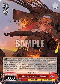 Roon RR waifu card — Weiss Schwarz