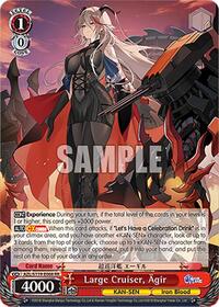 Agir RR waifu card — Weiss Schwarz