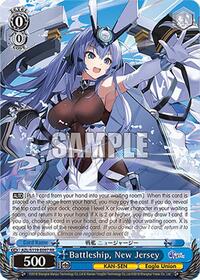 New Jersey RR waifu card — Weiss Schwarz