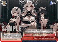 Let's Have a Celebration Drink (RRR) RRR waifu card — Weiss Schwarz