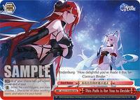 This Path is for You to Decide (RRR) RRR waifu card — Weiss Schwarz