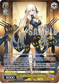 Belfast (SP) SR waifu card — Weiss Schwarz