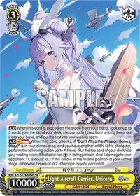 Unicorn (SR) SR waifu card — Weiss Schwarz