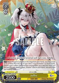 Joffre (SR) SR waifu card — Weiss Schwarz