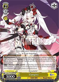 Vampire (SR) SR waifu card — Weiss Schwarz