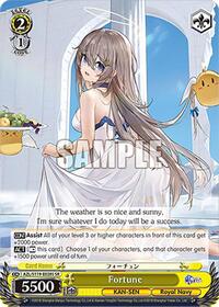 Fortune (SR) SR waifu card — Weiss Schwarz