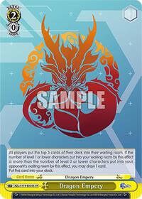 Dragon Empery (SR) SR waifu card — Weiss Schwarz