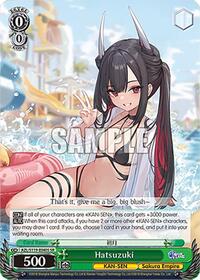 Hatsuzuki (SR) SR waifu card — Weiss Schwarz