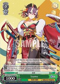 Izumo (SR) SR waifu card — Weiss Schwarz