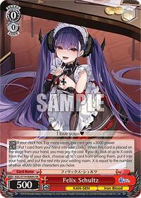 Felix Schultz (SR) SR waifu card — Weiss Schwarz