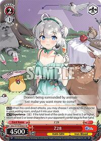 Z28 (SR) SR waifu card — Weiss Schwarz
