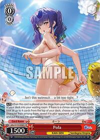 Pola (SR) SR waifu card — Weiss Schwarz