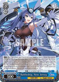 New Jersey (SR) SR waifu card — Weiss Schwarz