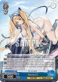HornetII (SR) SR waifu card — Weiss Schwarz