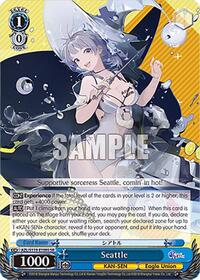 Seattle (SR) SR waifu card — Weiss Schwarz