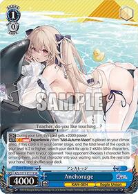 Anchorage (SR) SR waifu card — Weiss Schwarz