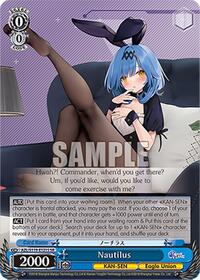 Nautilus (SR) SR waifu card — Weiss Schwarz