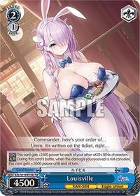 Louisville (SR) SR waifu card — Weiss Schwarz