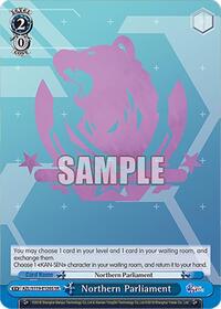 Northern Parliament (SR) SR waifu card — Weiss Schwarz