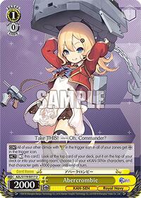 Abercrombie U waifu card — Weiss Schwarz
