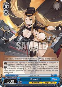 HornetII U waifu card — Weiss Schwarz
