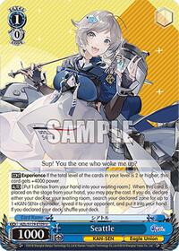 Seattle U waifu card — Weiss Schwarz
