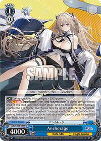 Anchorage U waifu card — Weiss Schwarz