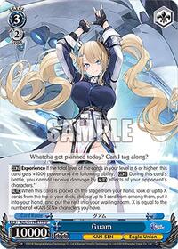 Guam U waifu card — Weiss Schwarz